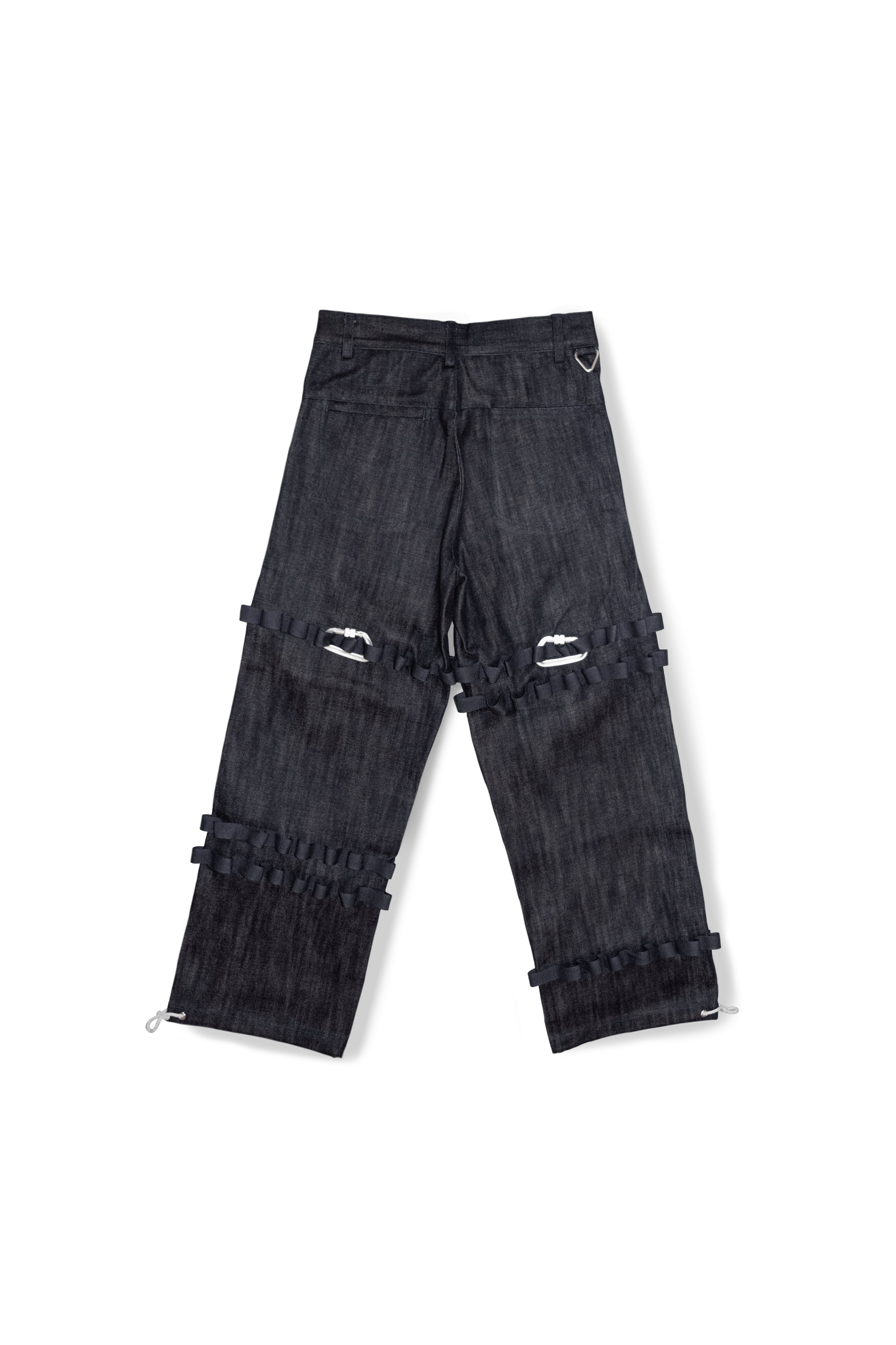 デニム・ジーパン NOMANUAL RAW VISION DENIM PANTS SA764 MUSINSA | NOMANUAL RAW VISION DENIM PANTS - WASHED BLACK