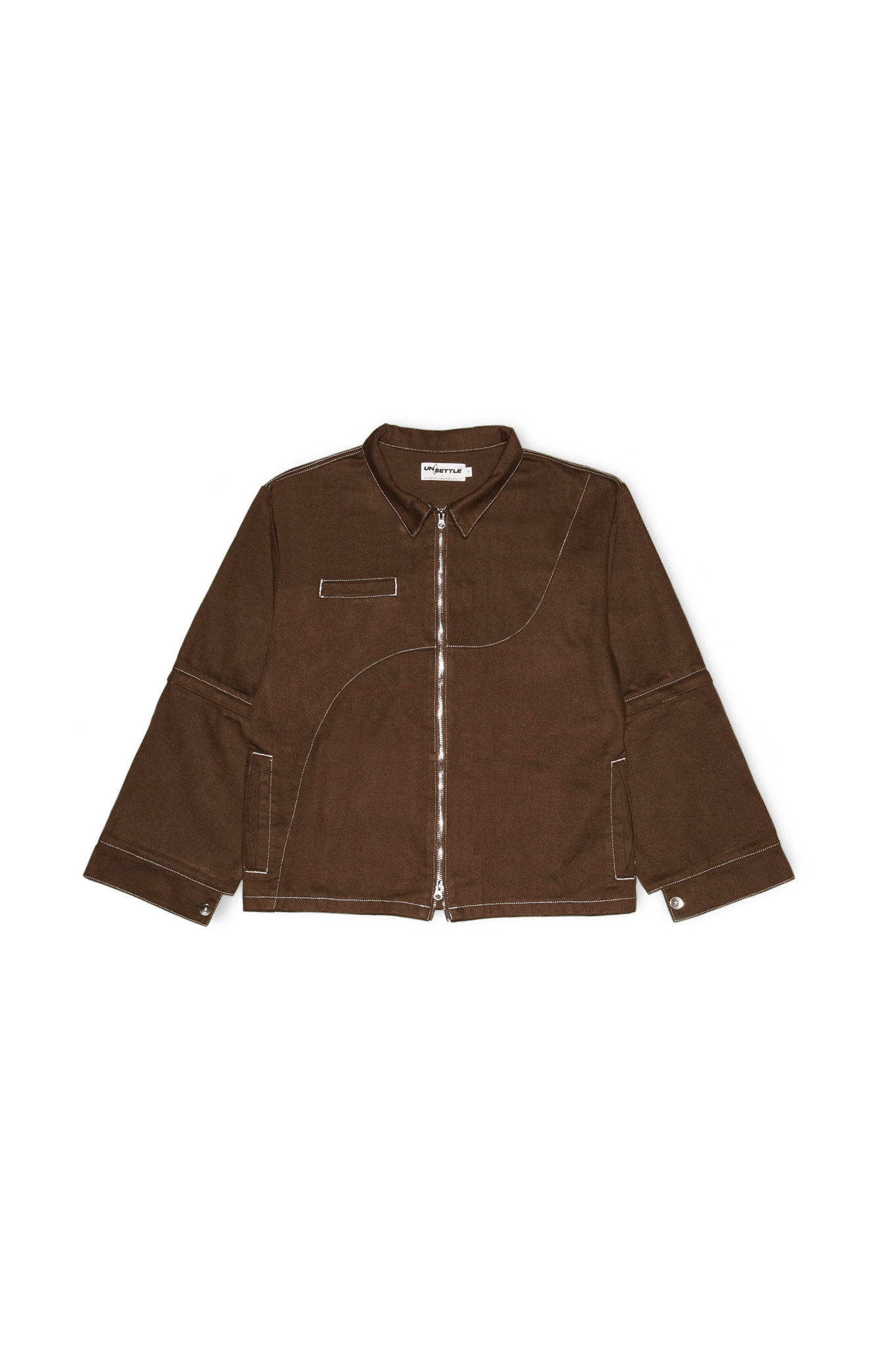 Frequency Modular Jacket in Brown | Unsettle