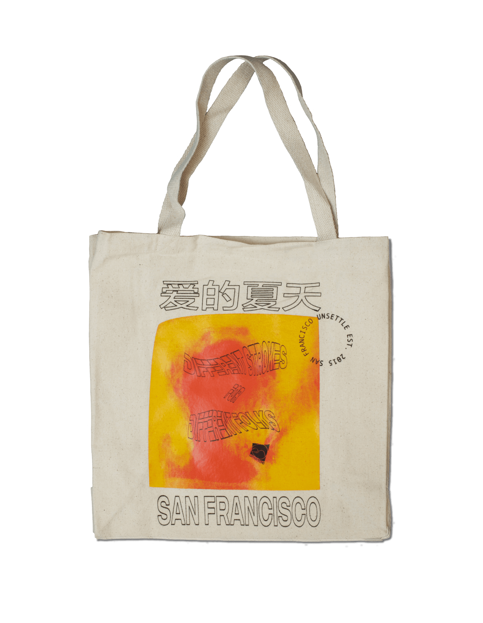 Summer of Love Tote Bag | Khaki