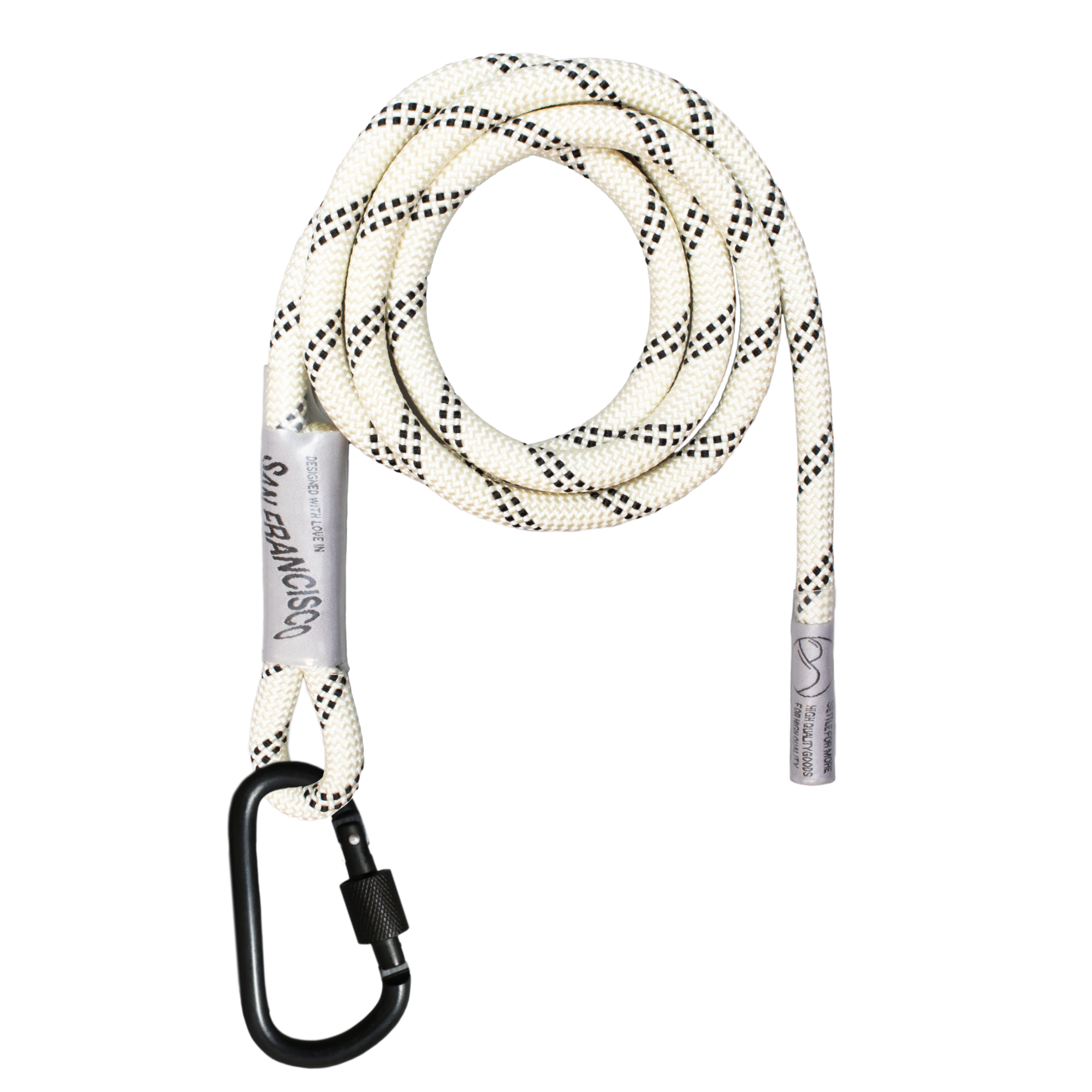 Rope Cross-Body Strap. - Blanc Space