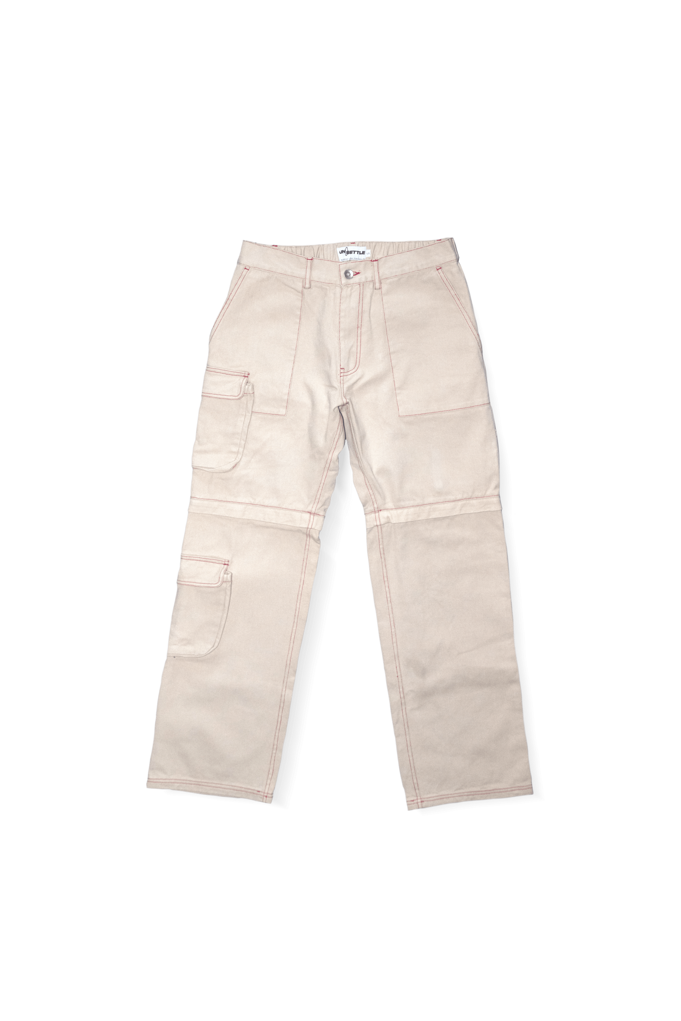 Frequency Modular Pants - Creme