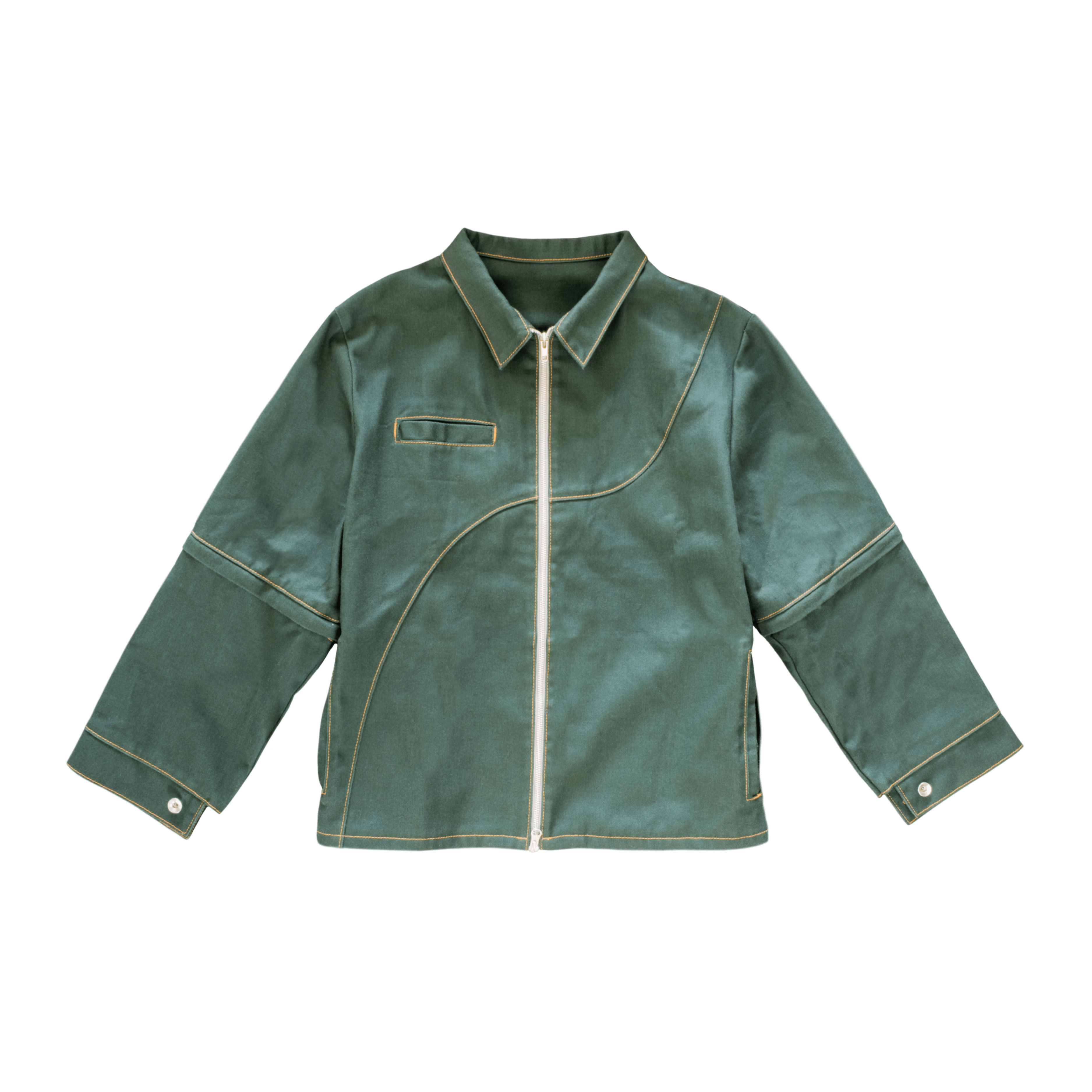 Frequency Modular Jacket in Hunter Green | Unsettle