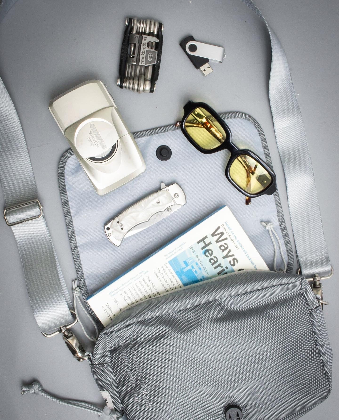 Unsettle Frequency Mini Messenger/Frame Bag | Unsettle