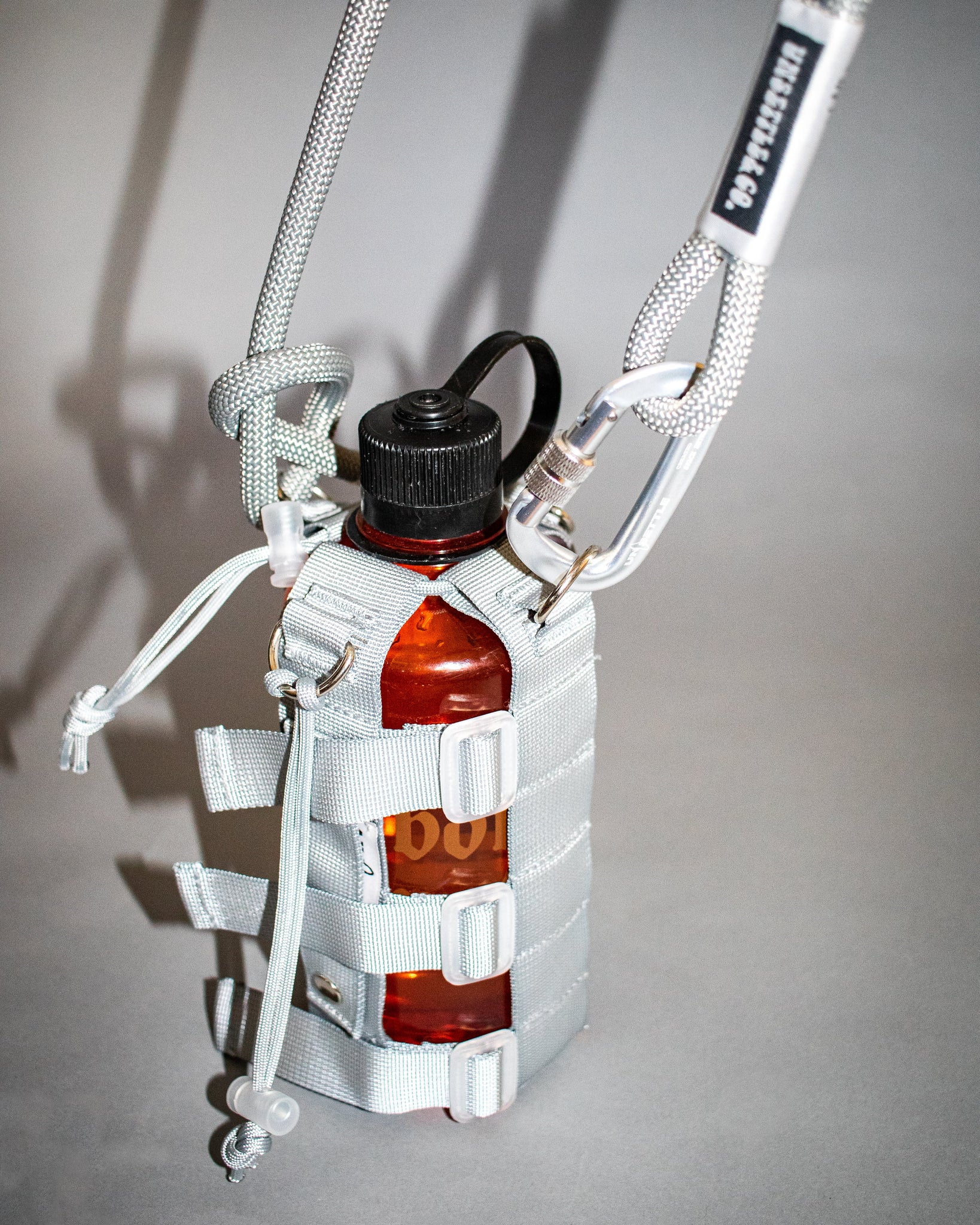 Frequency Water Bottle Bag - Silver