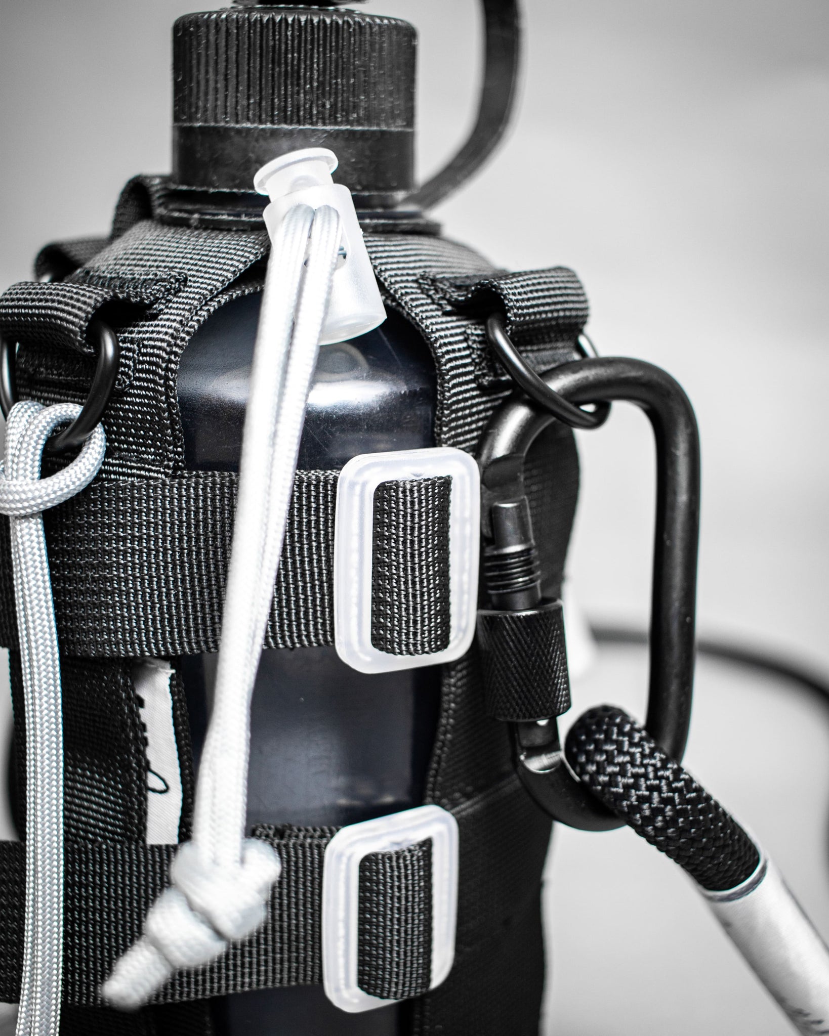 Unsettle Frequency Water Bottle Bag in Black | Unsettle