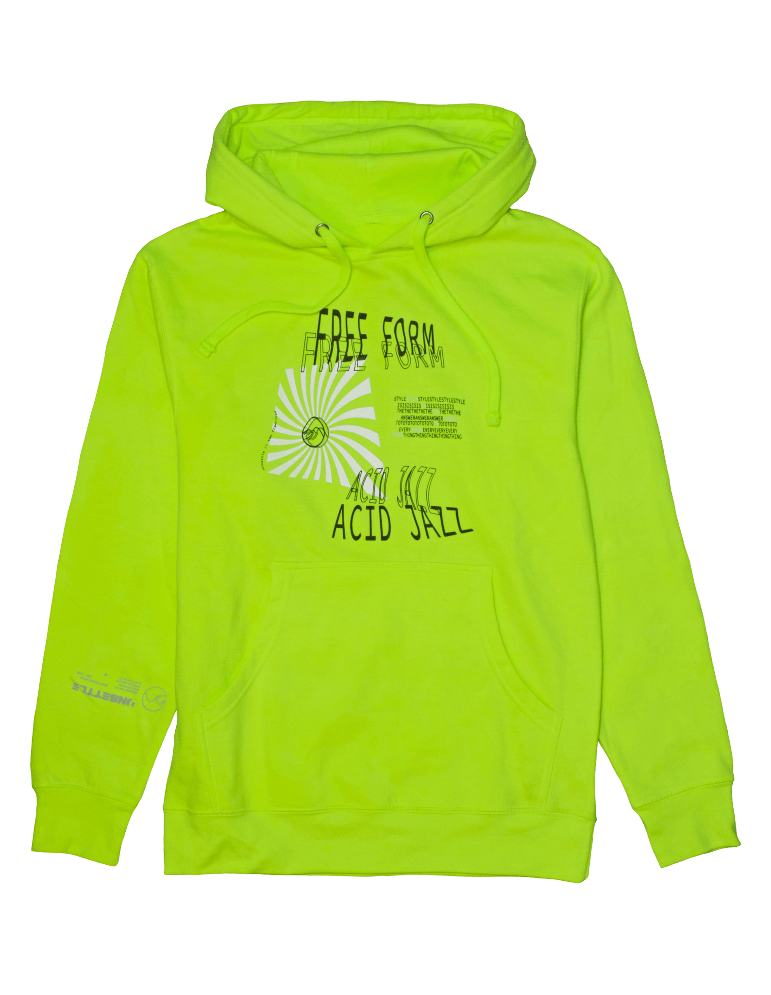 Lime green hoodie discount designer