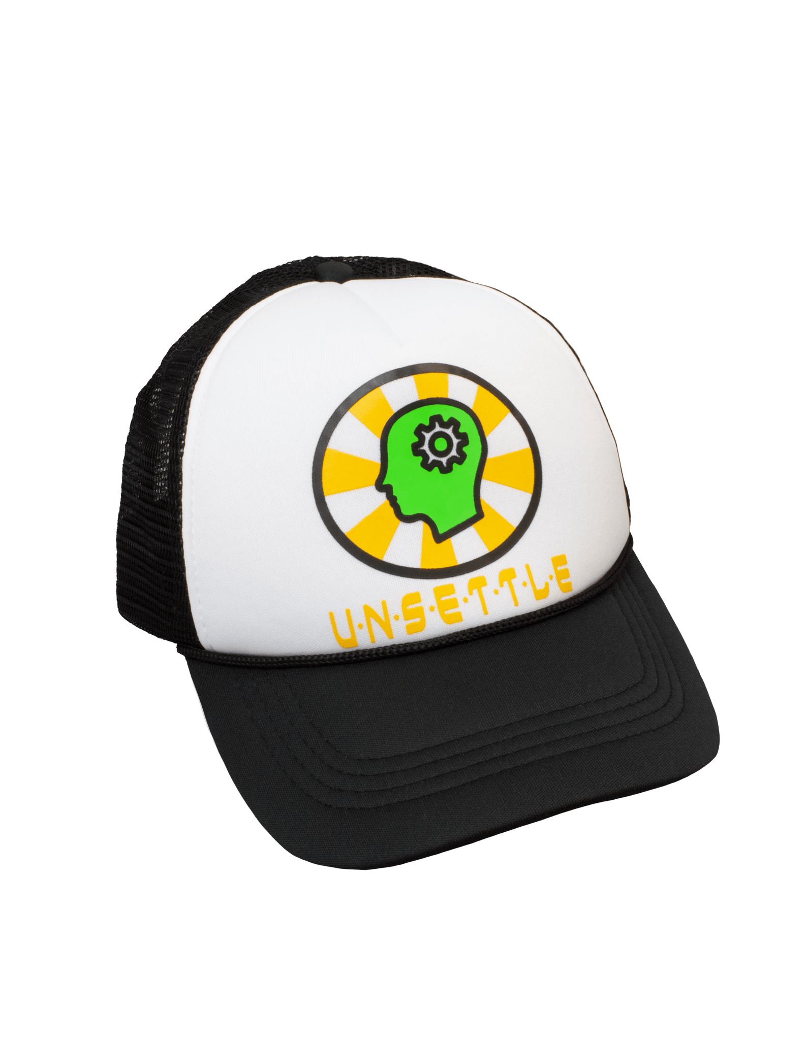 U.N.S.E.T.T.L.E. Trucker Cap | Black