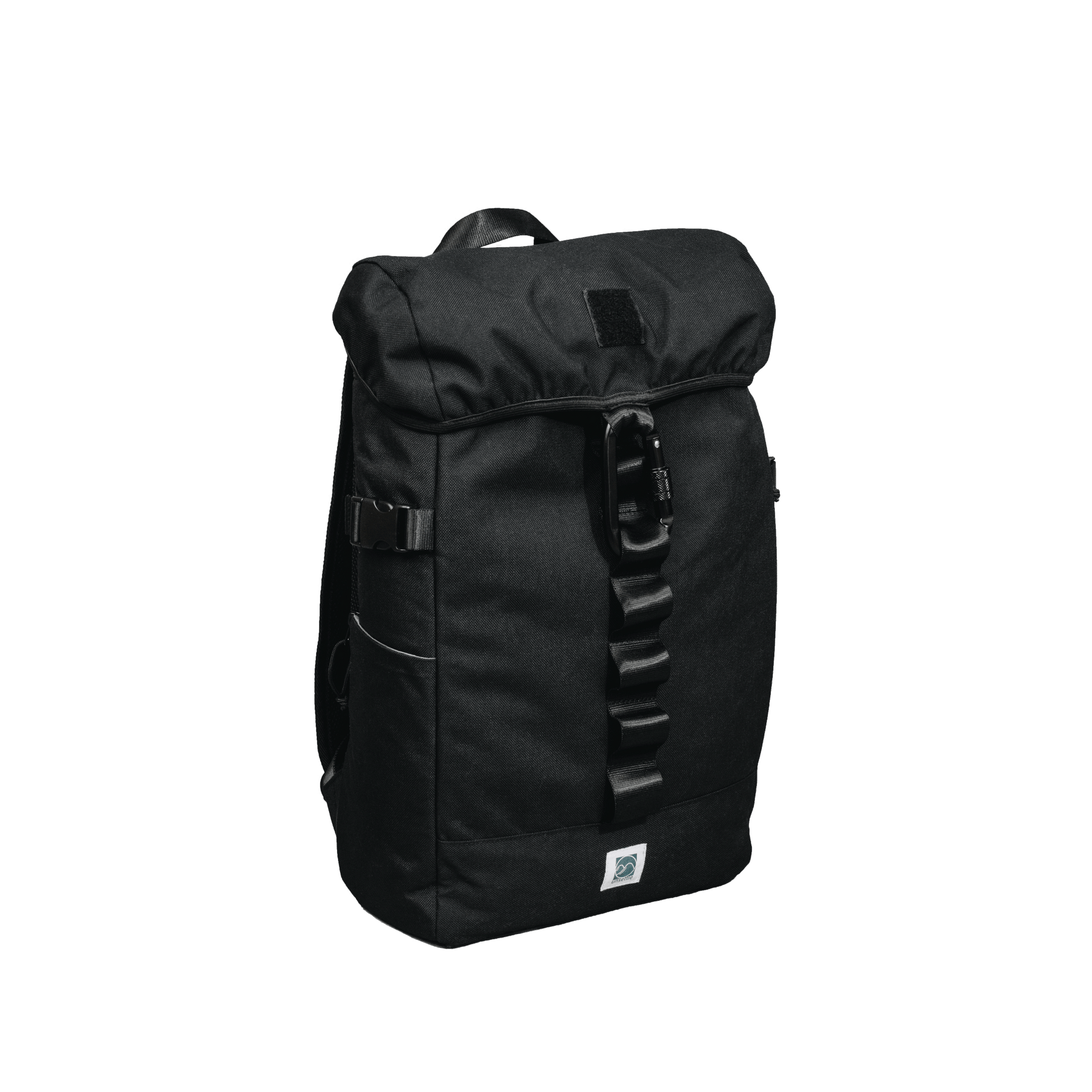 black rucksack backpack for men